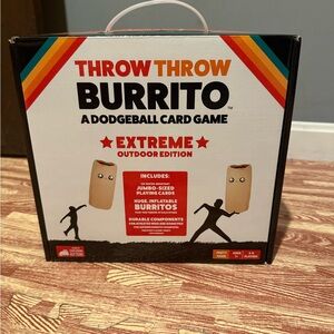 Throw Throw Burrito Extreme Outdoor Edition Card Game